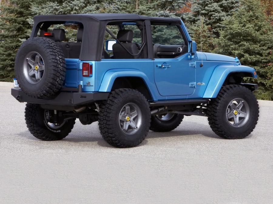  Jeep Wrangler All Access Concept 2007 года  (фото 9 из 9)